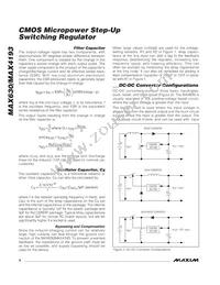 MAX4193ESA+T Datasheet Page 8