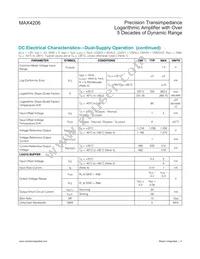 MAX4206ETE+T Datasheet Page 4