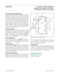 MAX4206ETE+T Datasheet Page 15