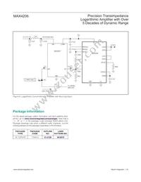 MAX4206ETE+T Datasheet Page 16