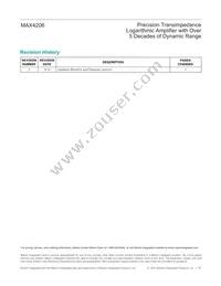 MAX4206ETE+T Datasheet Page 17