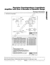 MAX4207ETE-T Datasheet Page 15