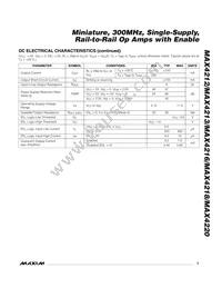 MAX4213ESA+TG002 Datasheet Page 3