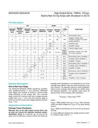 MAX4232AKA+TGC1 Datasheet Page 8