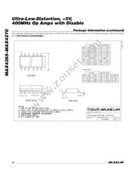 MAX4270ESD-T Datasheet Page 18