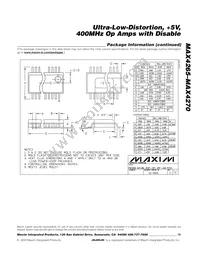 MAX4270ESD-T Datasheet Page 19