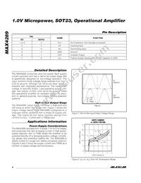 MAX4289EUT-T Datasheet Page 6