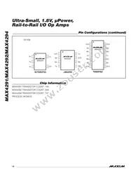MAX4294EUD-T Datasheet Page 14