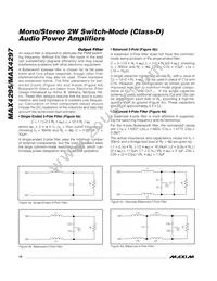 MAX4297EAG+T Datasheet Page 14