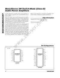 MAX4297EAG+T Datasheet Page 16