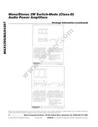 MAX4297EAG+T Datasheet Page 18