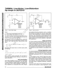 MAX4305EUK-T Datasheet Page 10