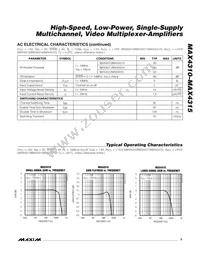MAX4312GEE+TB5C Datasheet Page 5