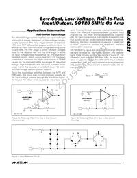 MAX4321EUK-T Datasheet Page 7