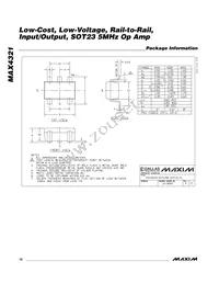 MAX4321EUK-T Datasheet Page 10