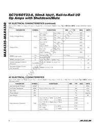 MAX4336EXT Datasheet Page 4