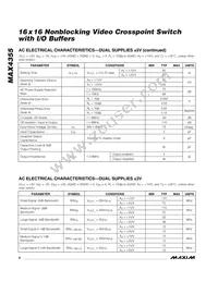 MAX4355ECQ+TD Datasheet Page 8