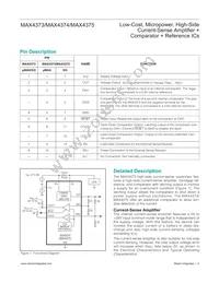 MAX4374TEUB+TG05 Datasheet Page 9