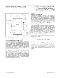 MAX4375TEUB-T Datasheet Page 11