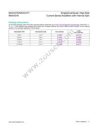 MAX4377TAUA+TGC1 Datasheet Page 11
