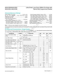 MAX4394EUD+TG24 Datasheet Page 2