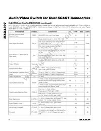 MAX4397SCTM+T Datasheet Page 4