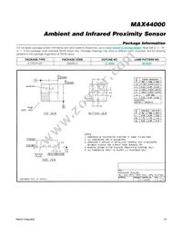MAX44000GDT+ Datasheet Page 23