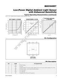 MAX44007EDT+T Datasheet Page 5
