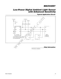 MAX44007EDT+T Datasheet Page 19