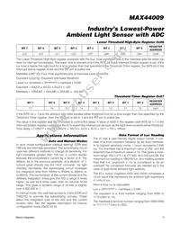 MAX44009EDT+T Datasheet Page 11