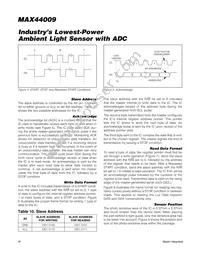 MAX44009EDT+T Datasheet Page 16