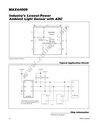 MAX44009EDT+T Datasheet Page 18