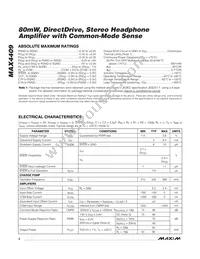 MAX4409EUD+T Datasheet Page 2