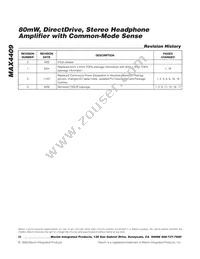 MAX4409EUD+T Datasheet Page 20