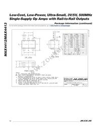 MAX4412EXK+G21 Datasheet Page 14