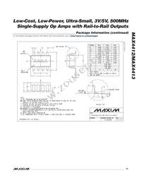 MAX4412EXK+G21 Datasheet Page 15