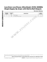 MAX4412EXK+G21 Datasheet Page 16