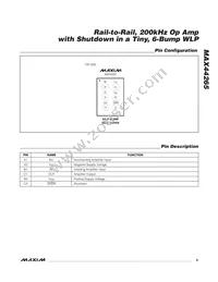 MAX44265EWT+T Datasheet Page 9