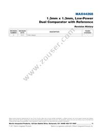 MAX44268EWL+T Datasheet Page 15