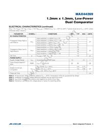 MAX44269EWL+T Datasheet Page 3