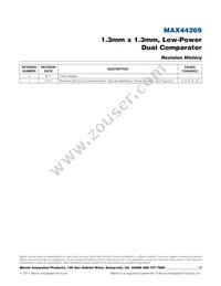 MAX44269EWL+T Datasheet Page 14