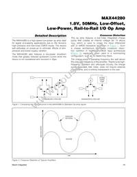 MAX44280AXT+T Datasheet Page 10