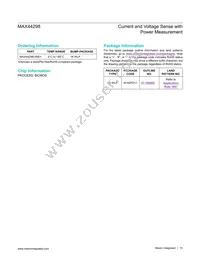 MAX44298UWE+T Datasheet Page 15