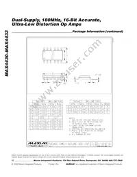 MAX4432EUA+G077 Datasheet Page 12
