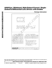MAX4447ESE/GG8 Datasheet Page 12