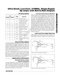 MAX4451ESA+TG05 Datasheet Page 7
