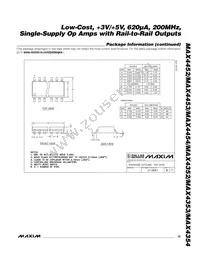 MAX4454ESD+T Datasheet Page 15