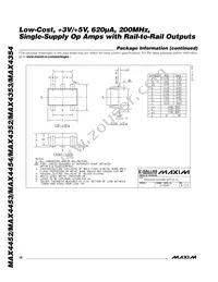 MAX4454ESD+T Datasheet Page 16