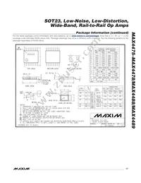 MAX4477AUA+G65 Datasheet Page 17