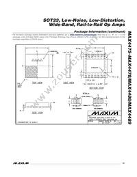 MAX4477AUA+G65 Datasheet Page 19